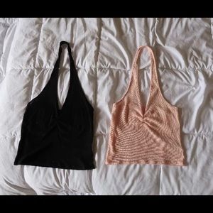 Two Urban Outfitters Halters